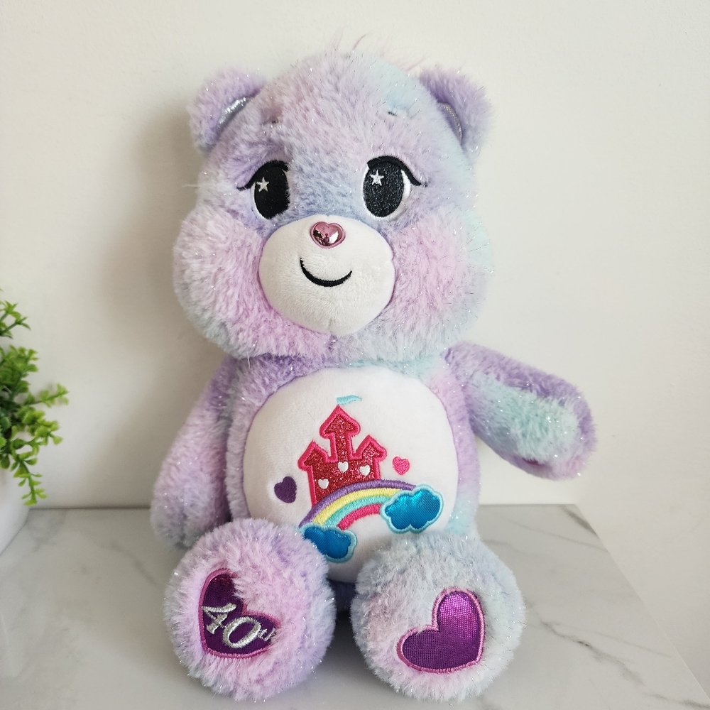 ✨Care Bears 40th Anniversary “Dream Bright Castle” Plush – 2022 – Basic Fun!✨
